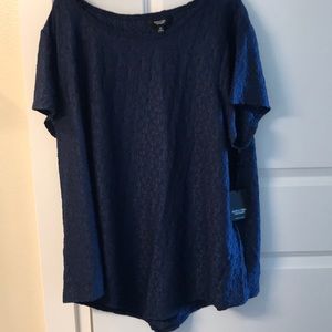 Simply Vera lace top NWT 3X